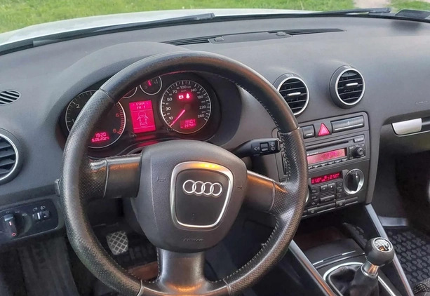 Audi A3 cena 16000 przebieg: 297685, rok produkcji 2005 z Płock małe 11